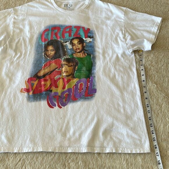 TLC short sleeve shirt white size XL - Picture 12 of 16